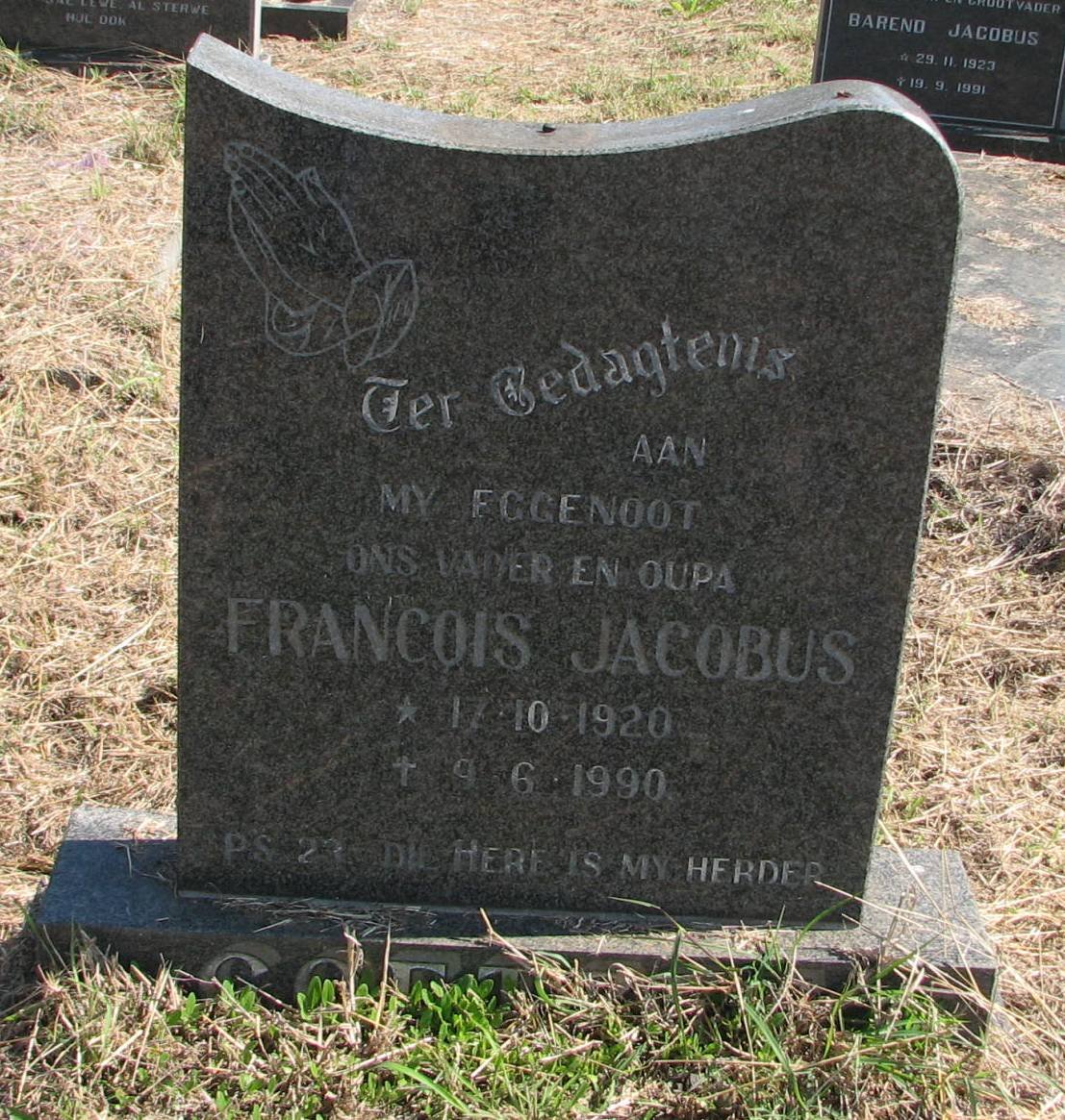 ?COETZ?? Francois Jacobus 1920-1990