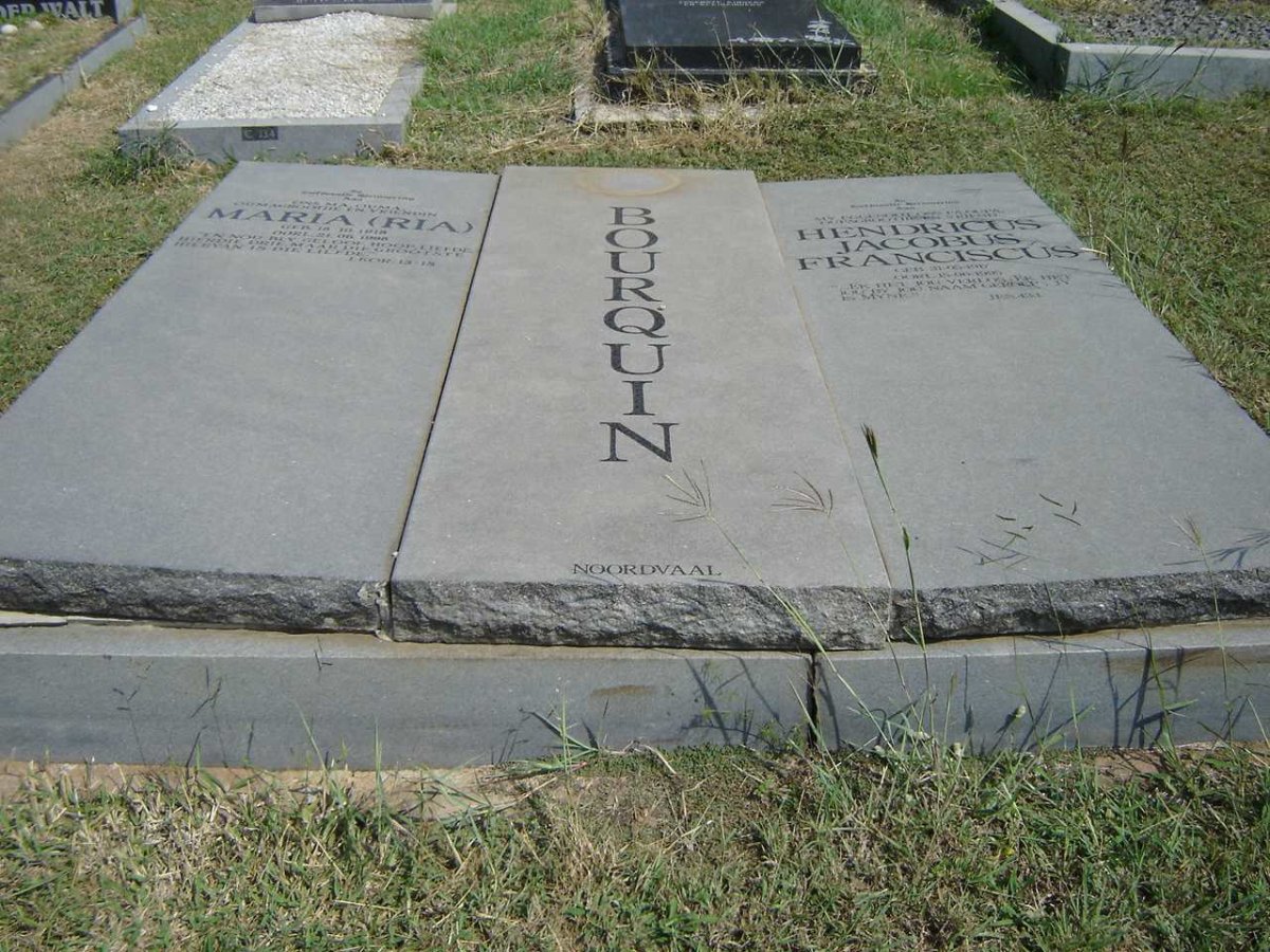 BOURQUIN Hendricus Jacobus Franciscus 1917-1995 &amp; Maria 1918-1998