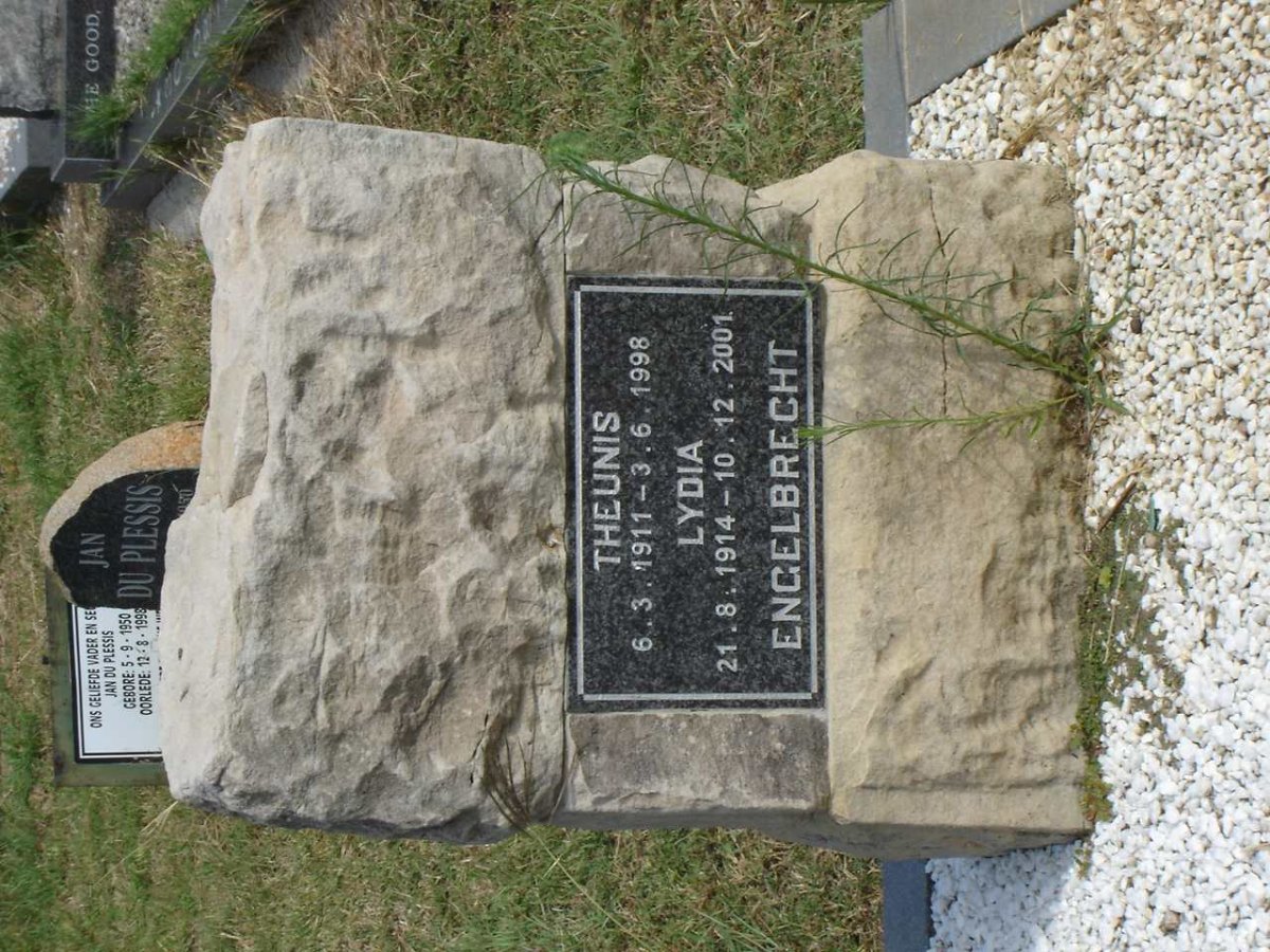 ENGELBRECHT Theunis 1911-1998 &amp; Lydia 1914-2001