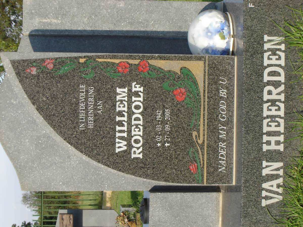 HEERDEN Willem Roedolf, van 1942-2005
