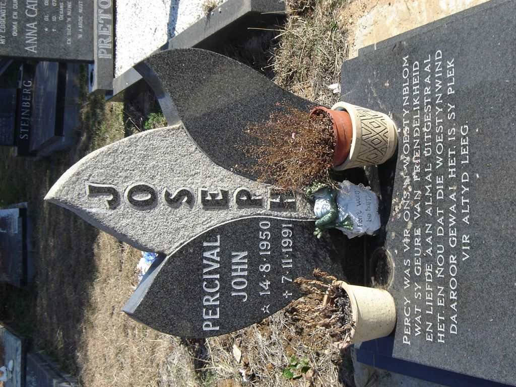 JOSEPH Percival John 1950-1991