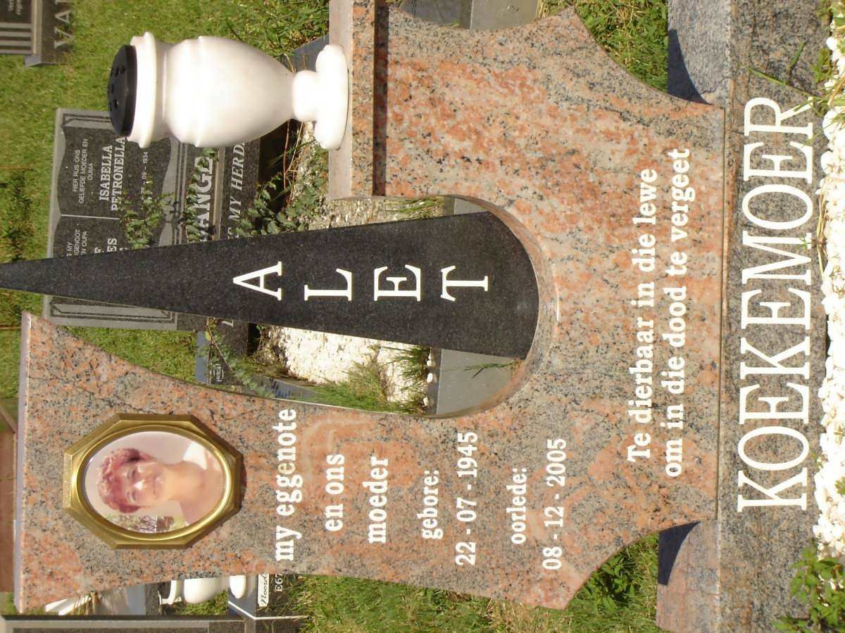 KOEKEMOER Alet 1945-2005