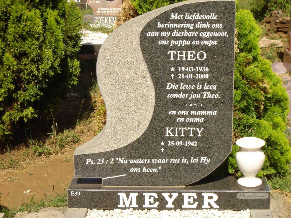 MEYER Theo 1936-2000 &amp; Kitty 1942-