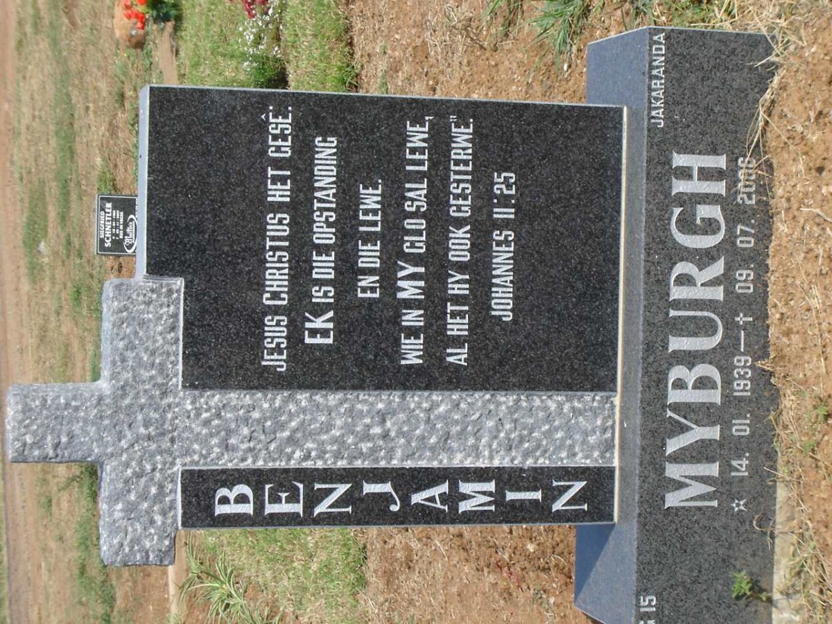 MYBURGH Benjamin 1939-2006