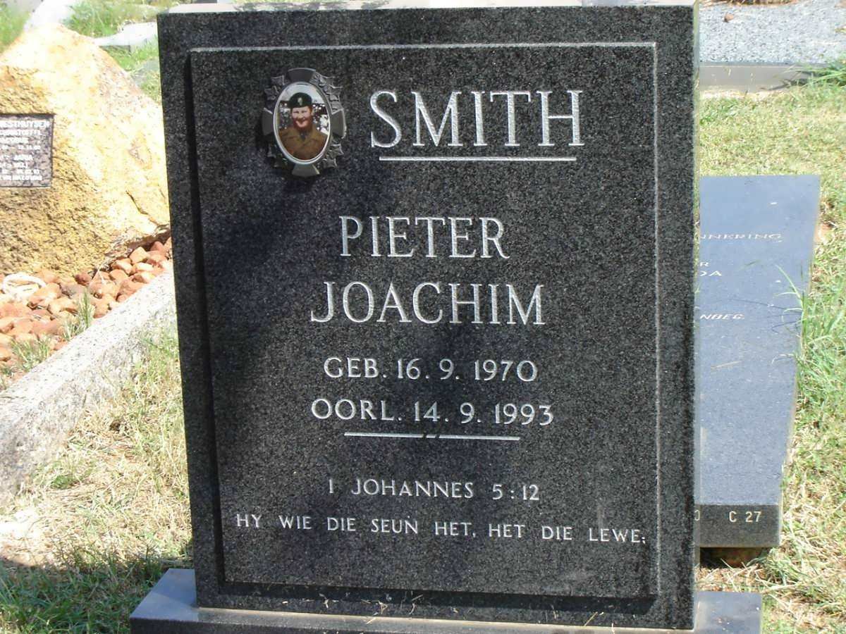 SMITH Pieter Joachim 1970-1993