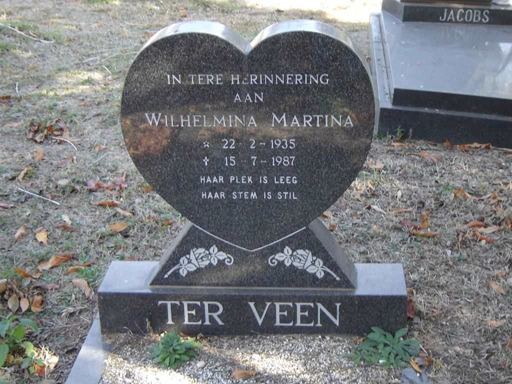VEEN Wilhelmina Martina, ter 1935-1987