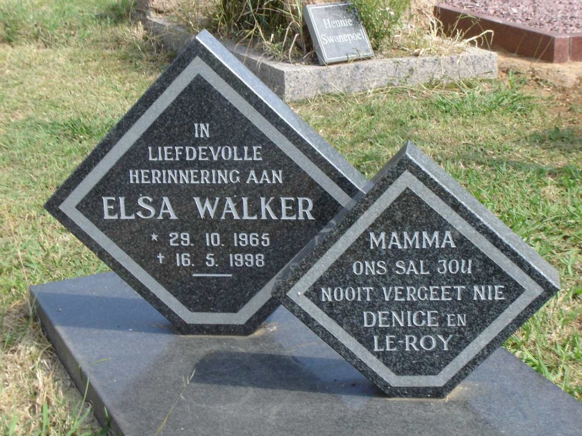 WALKER Elsa 1965-1998