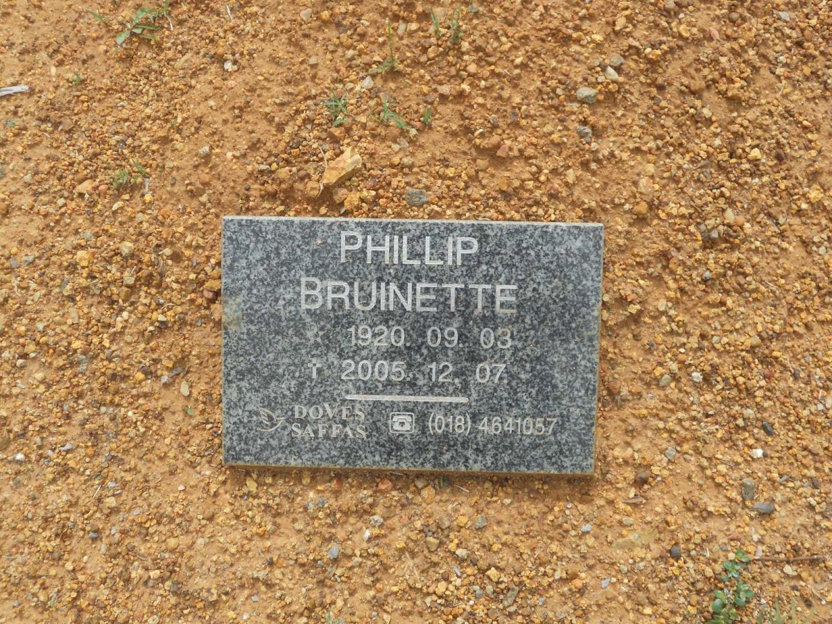 BRUINETTE Phillip 1920-2005