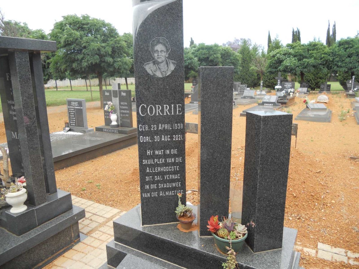 BOTHA J.C. 1935-2014 &amp; Corrie 1938-2021