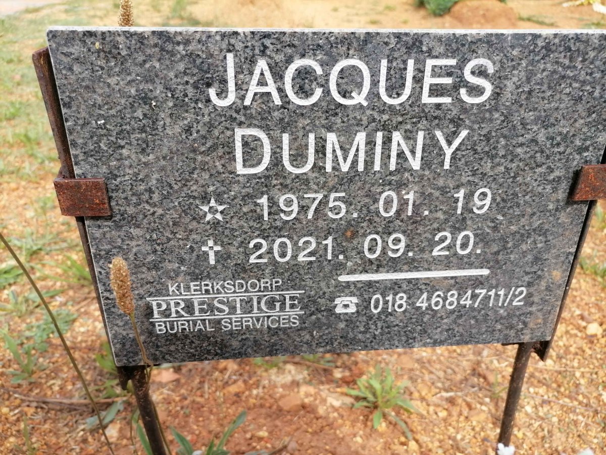 DUMINY Jacques 1975-2021