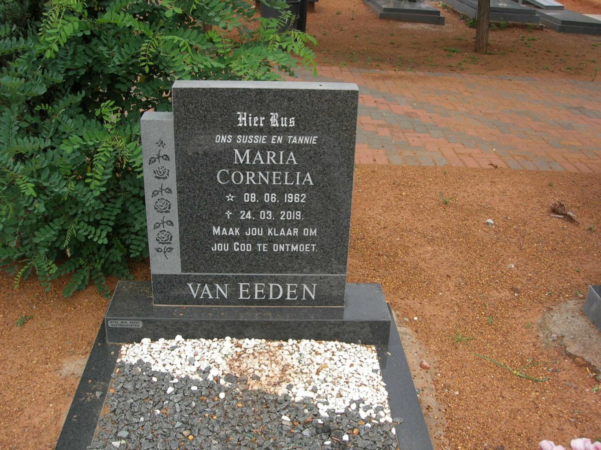 EEDEN Maria Cornelia, van 1962-2019