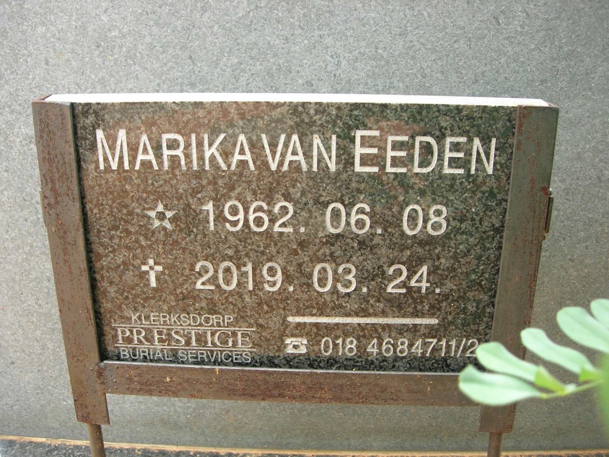 EEDEN Maria Cornelia, van 1962-2019