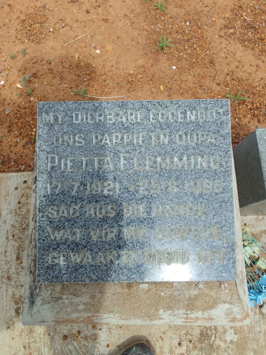 FLEMMING Pietta 1921-1980