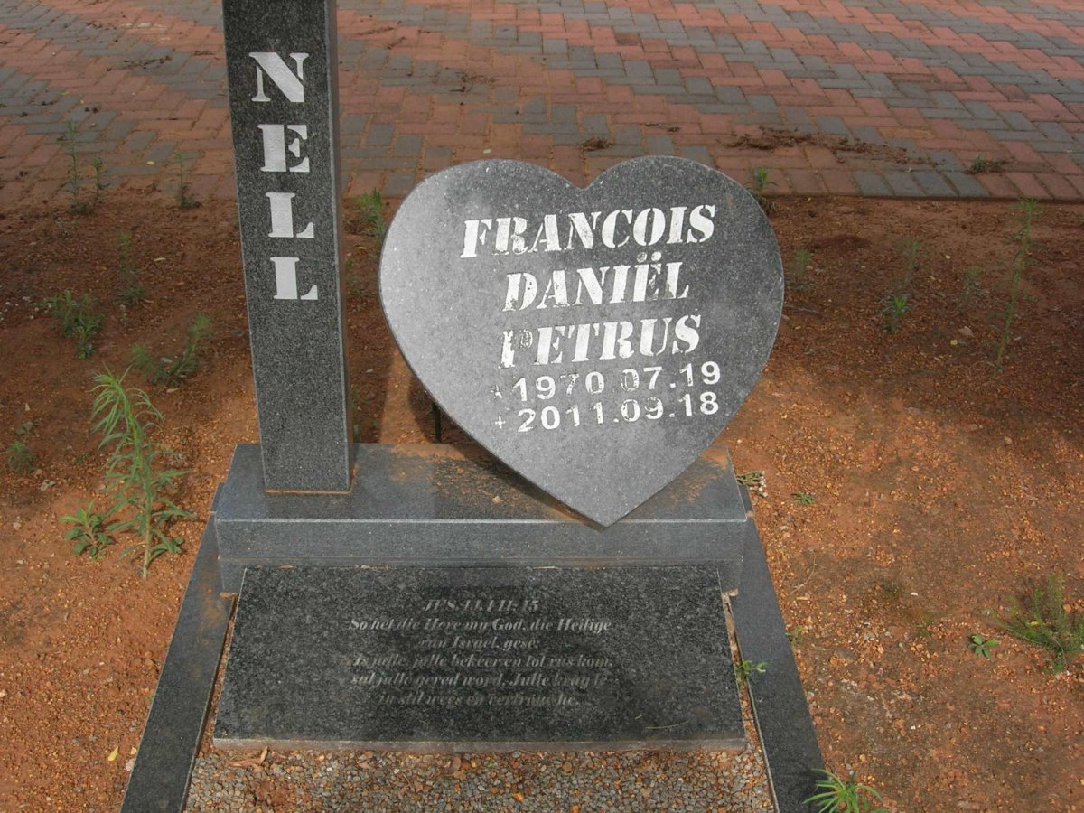 NELL Francois Daniel Petrus 1970-2011