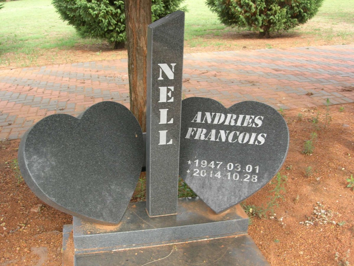 NELL Andries Francois 1947-2014