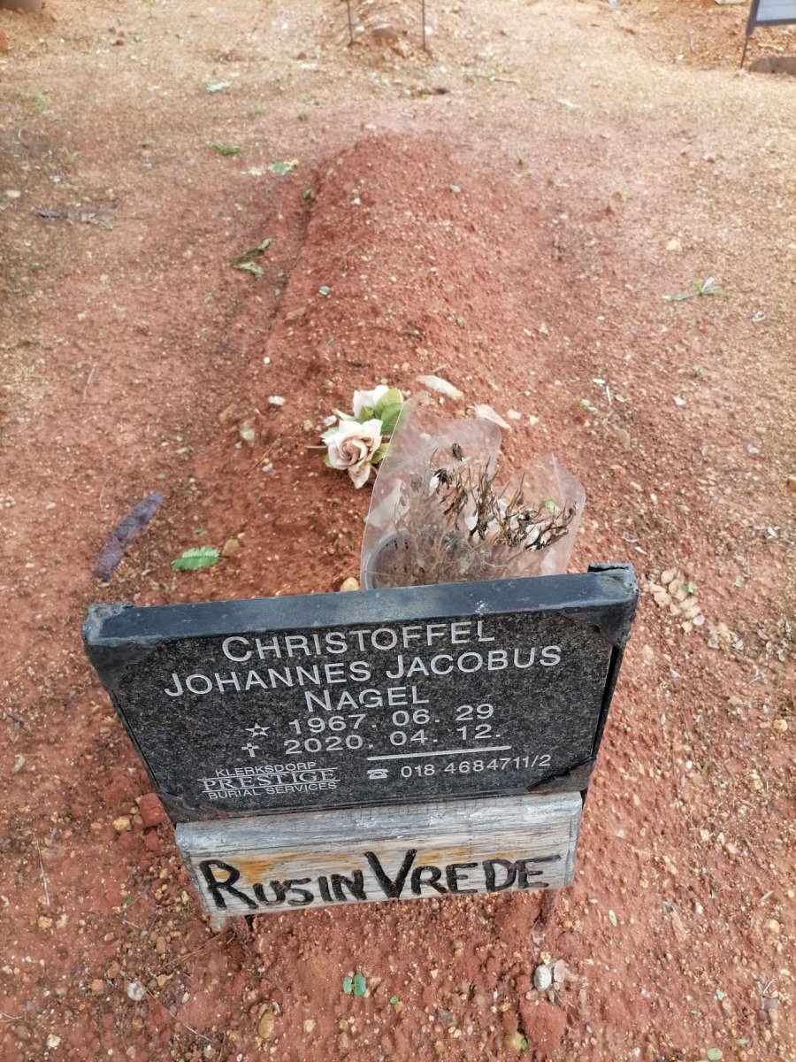 NAGEL Christoffel Johannes Jacobus 1967-2020