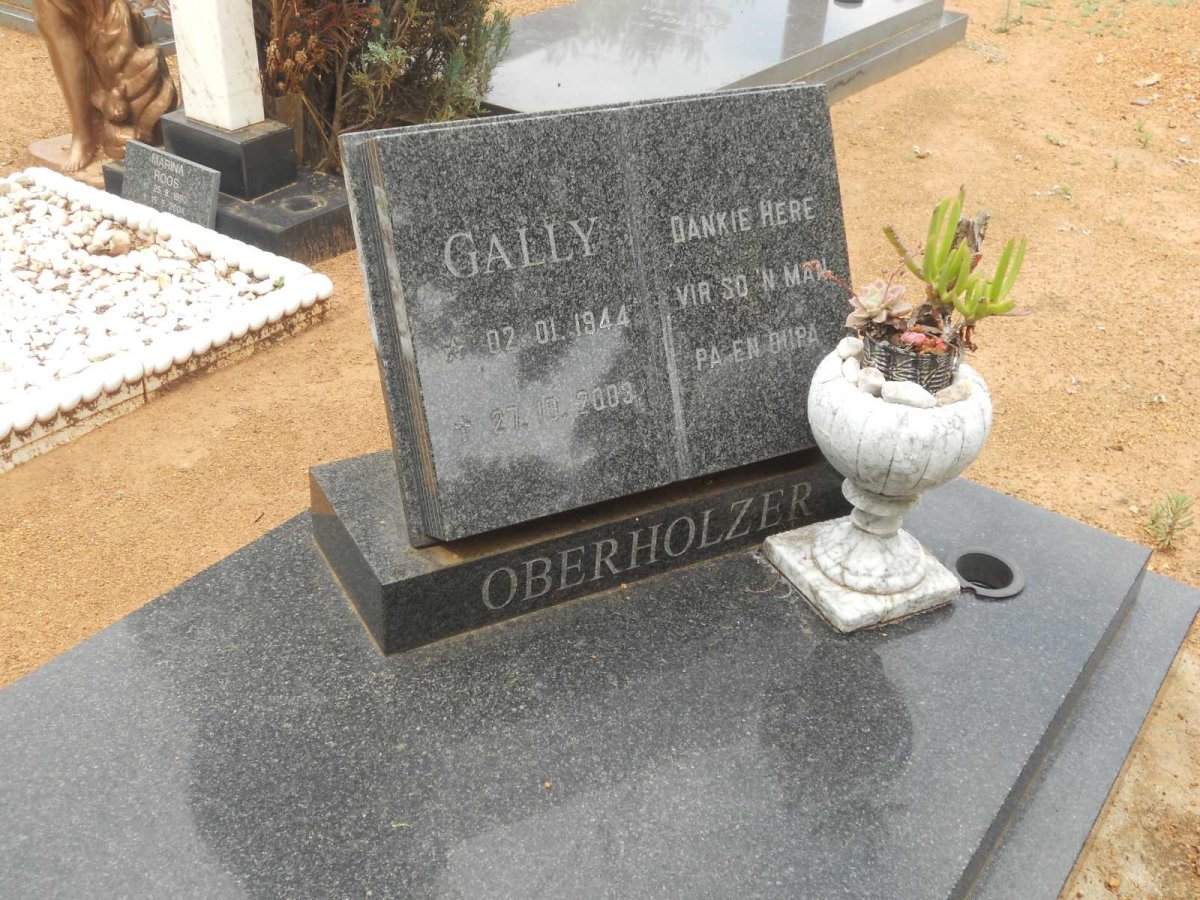 OBERHOLZER Gally 1944-2003
