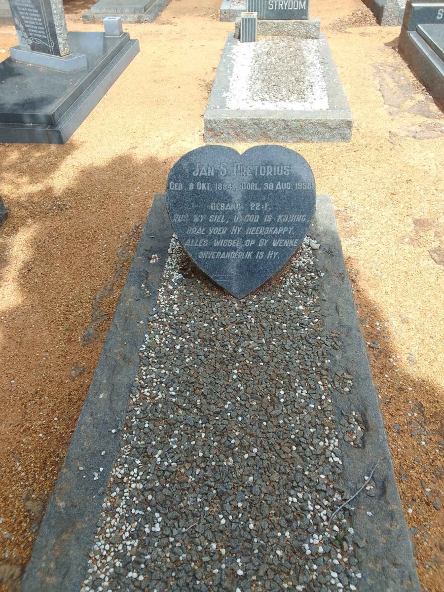 PRETORIUS Jan S. 1884-1958
