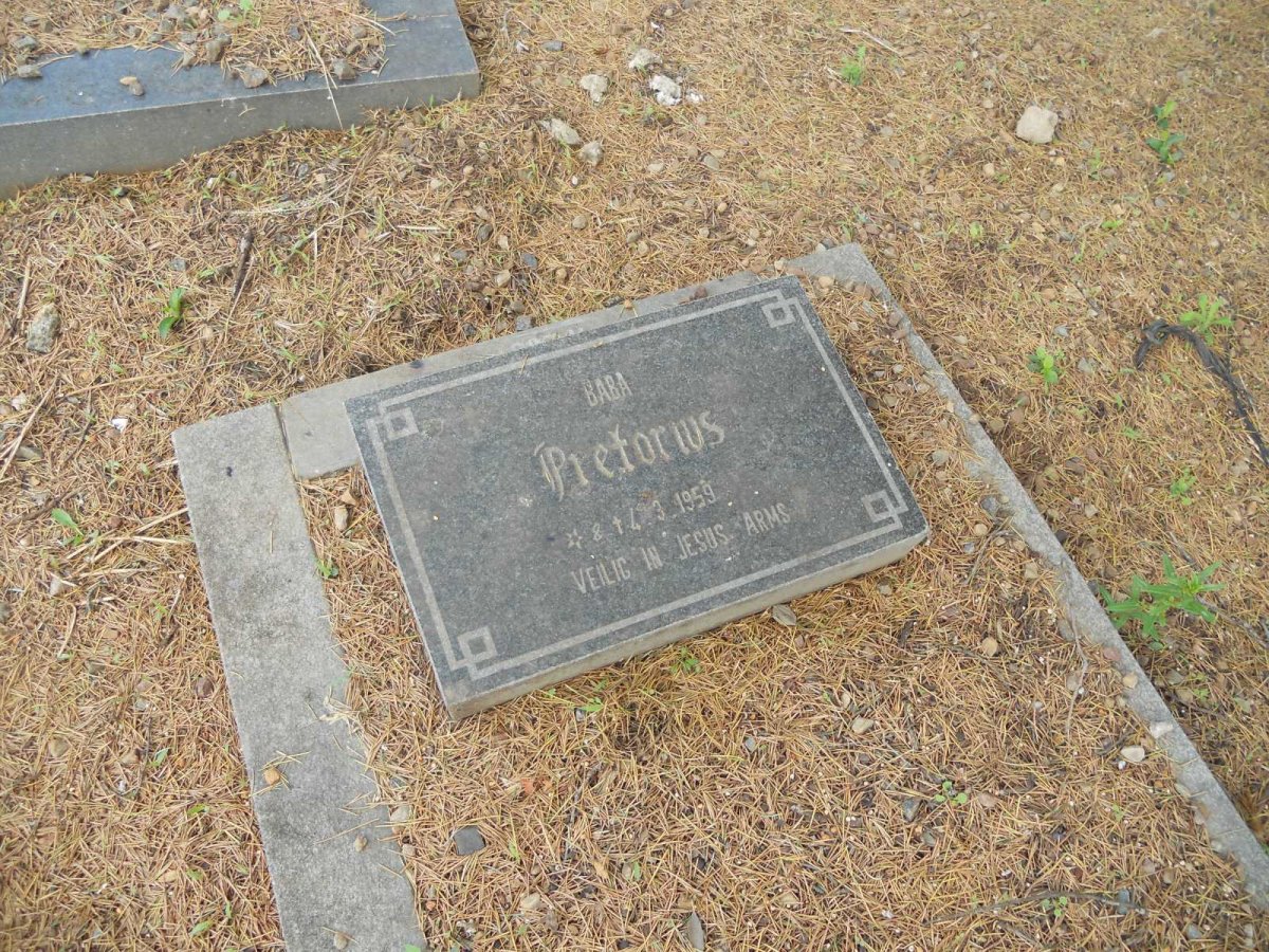 PRETORIUS Baba 1959-1959