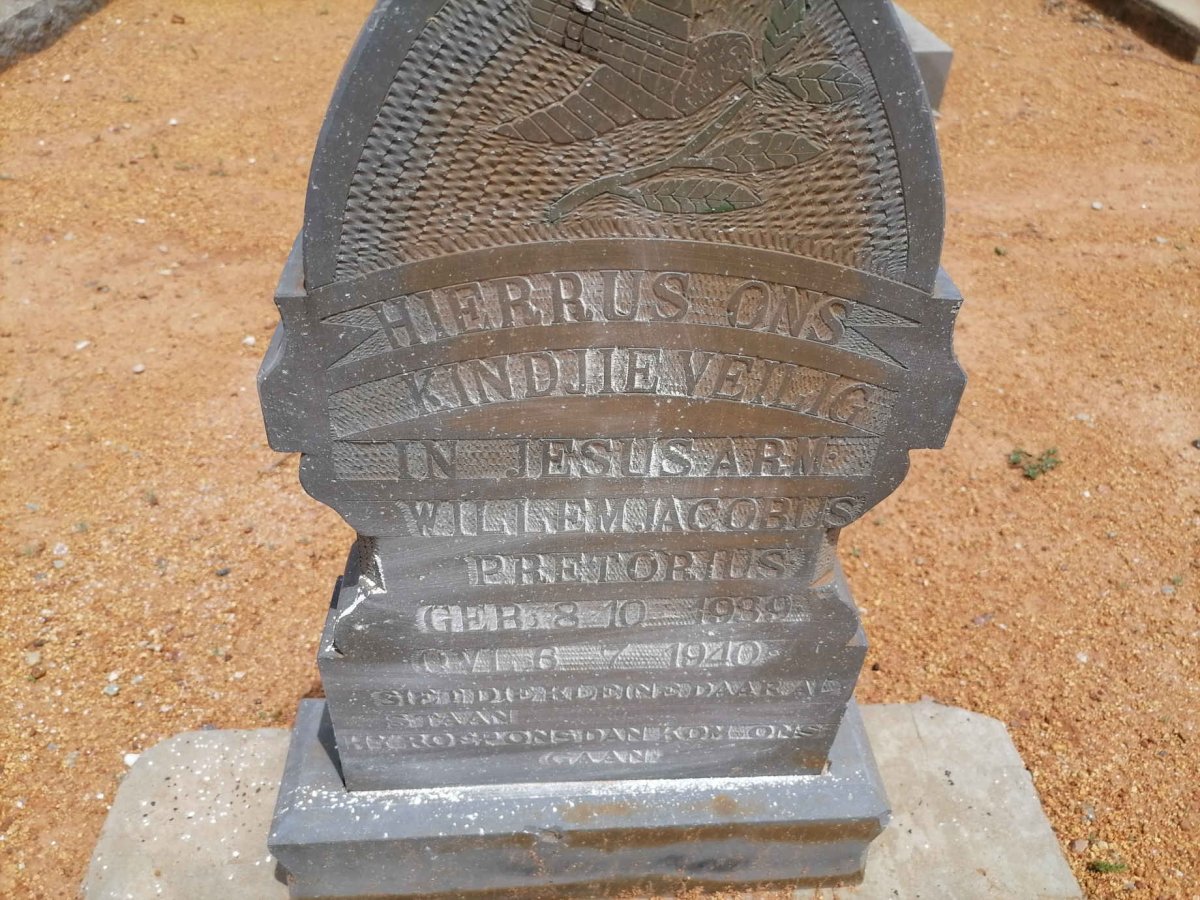 PRETORIUS Willem Jacobus 1939-1940