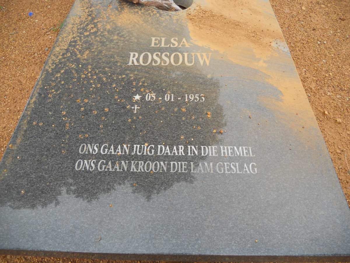 ROSSOUW Elsa 1953-