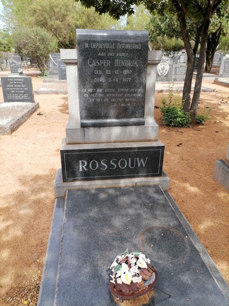 ROSSOUW Casper Hendrik 1892-1972