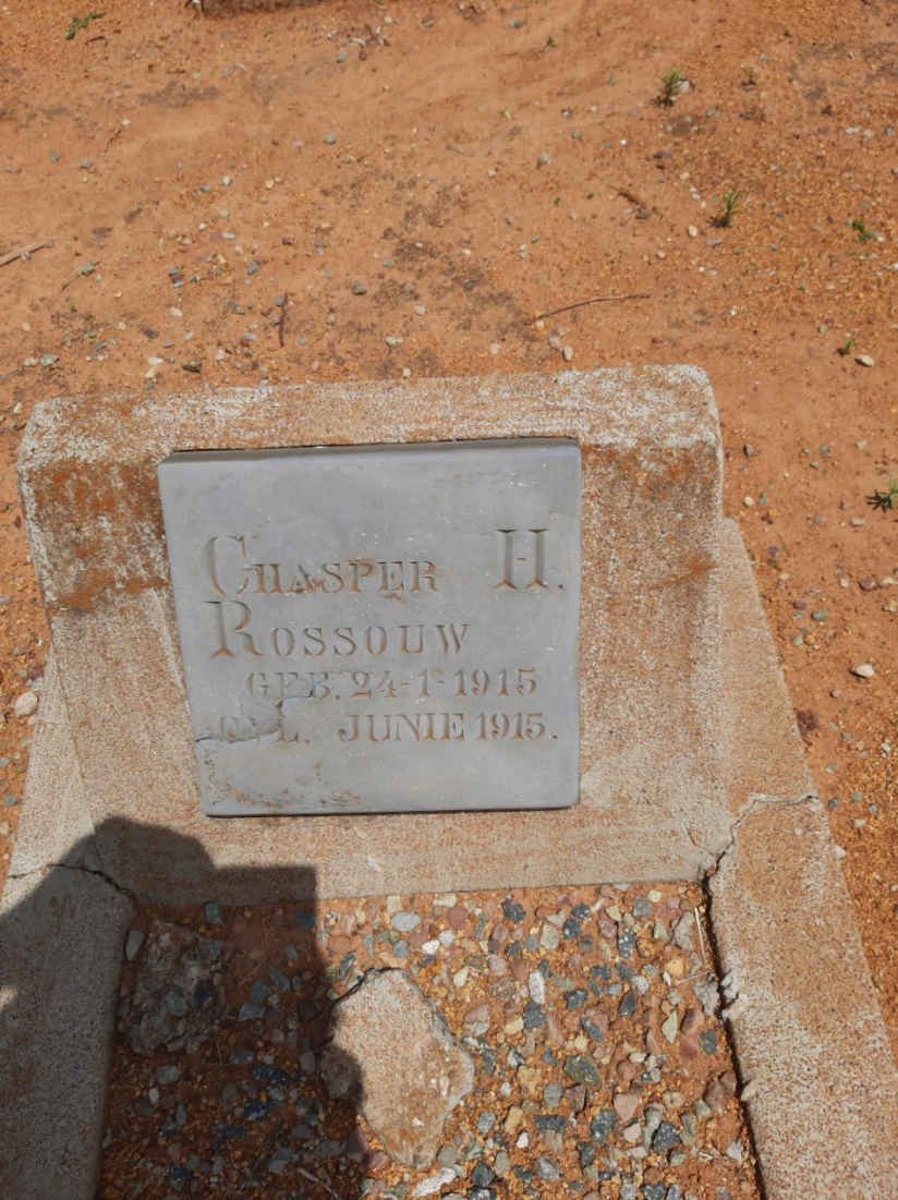 ROSSOUW Chasper H. 1915-1915