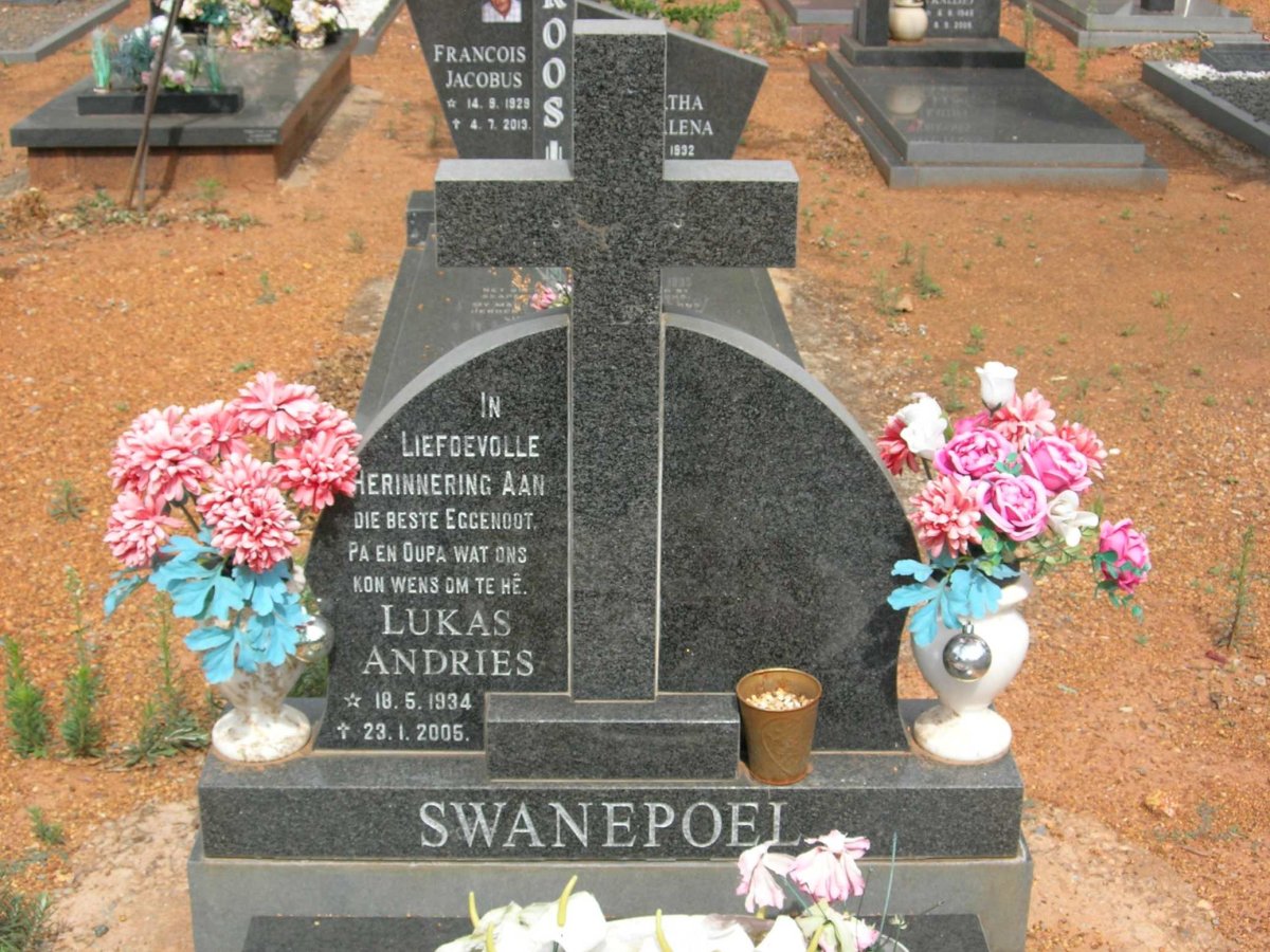 SWANEPOEL Lukas Andries 1934-2005