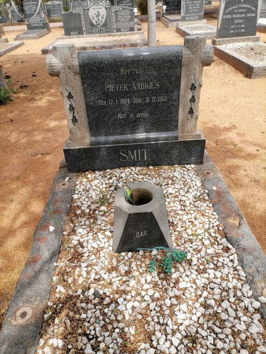 SMIT Pieter Andries 1904-1953