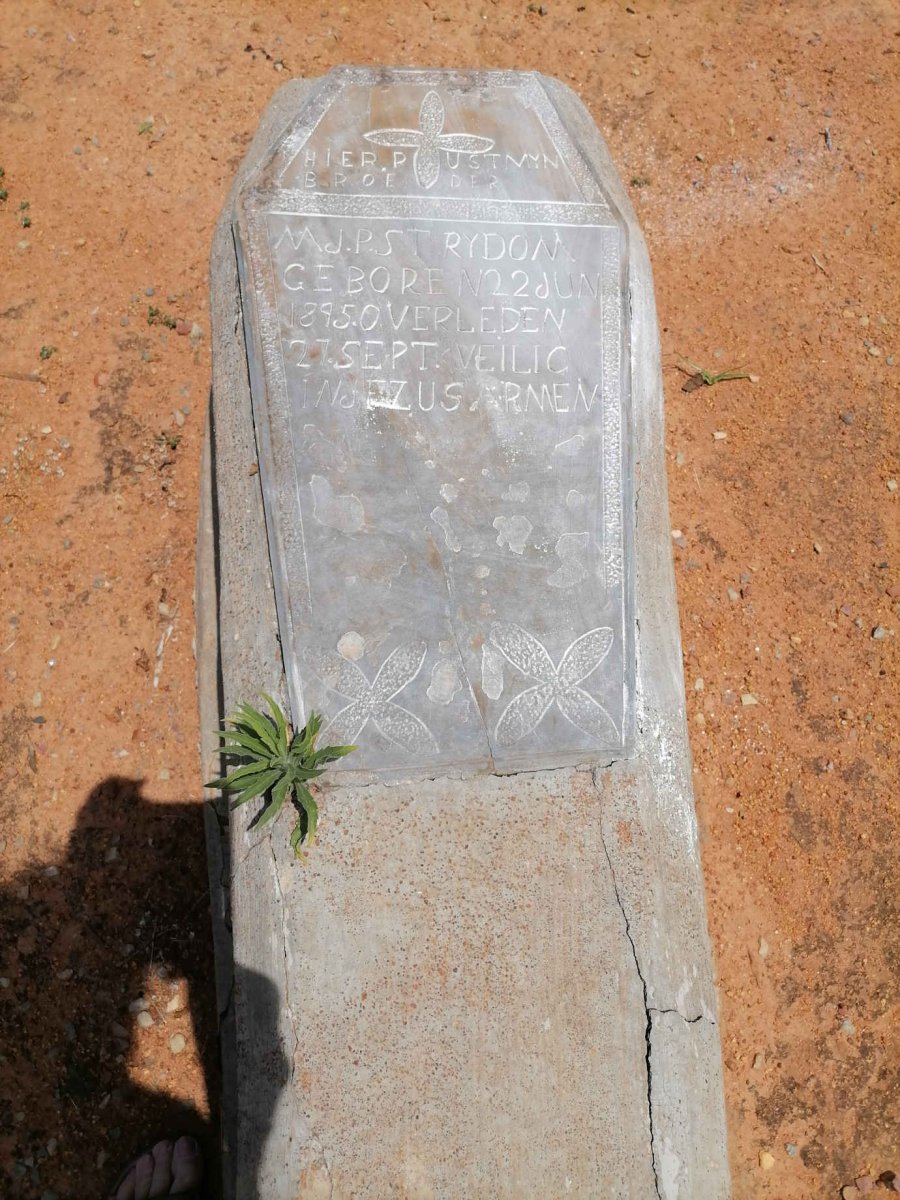 STRYDOM M.J.P. 1895-1895