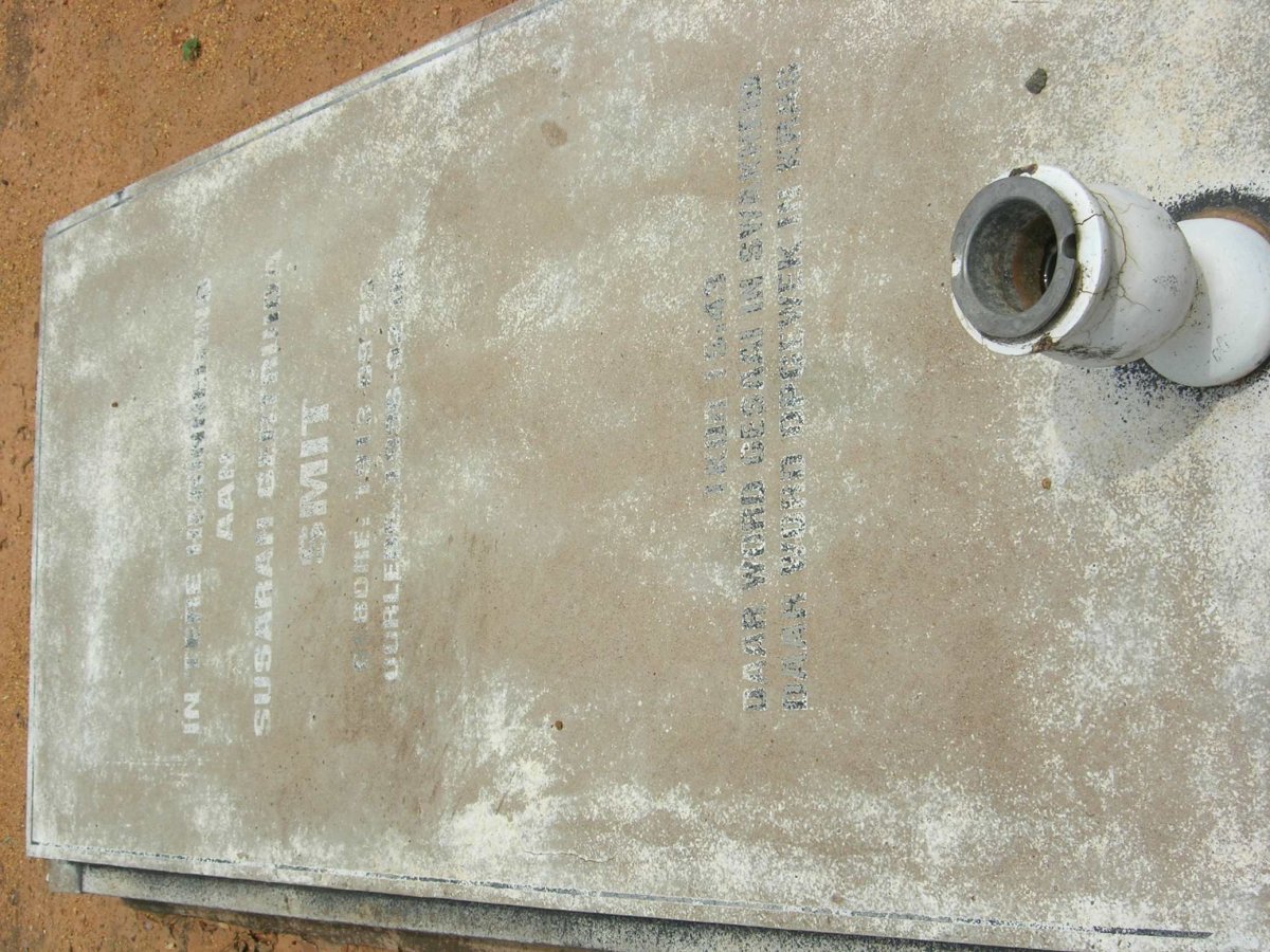 SMIT Susarah Gertruida 1913-1996