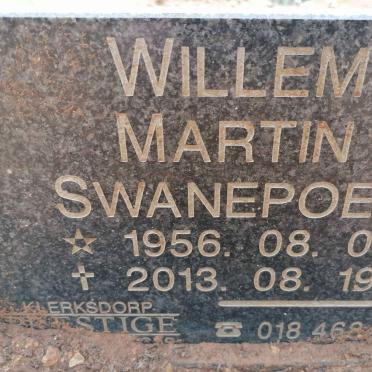 SWANEPOEL Willem Martin 1956-2013