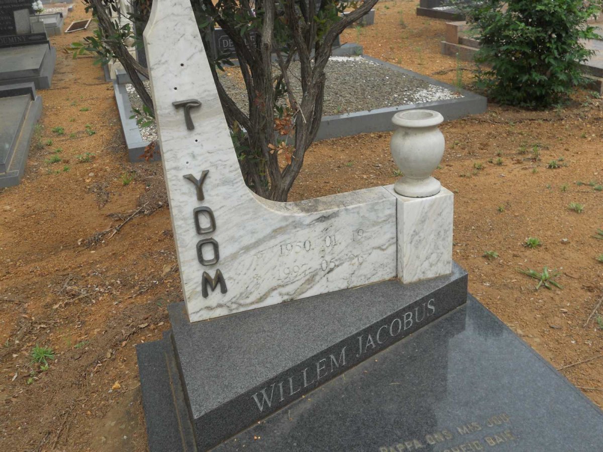 STRYDOM Willem Jacobus 1950-1997