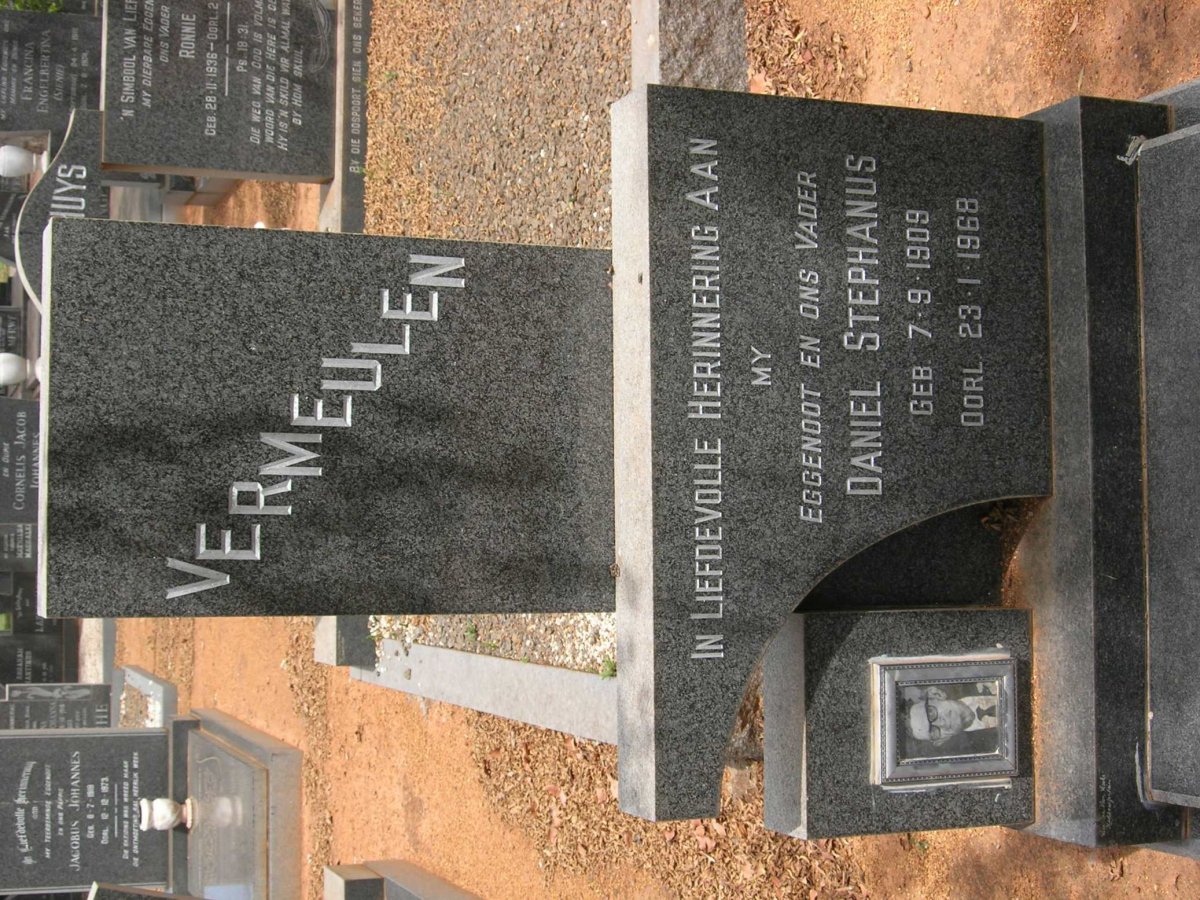 VERMEULEN Daniel Stephanus 1909-1968