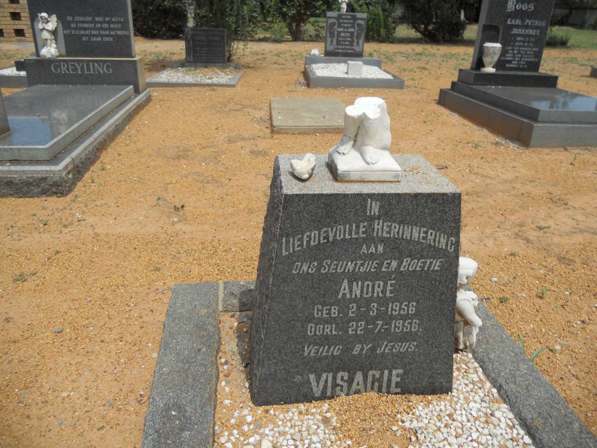 VISAGIE Andre 1956-1956