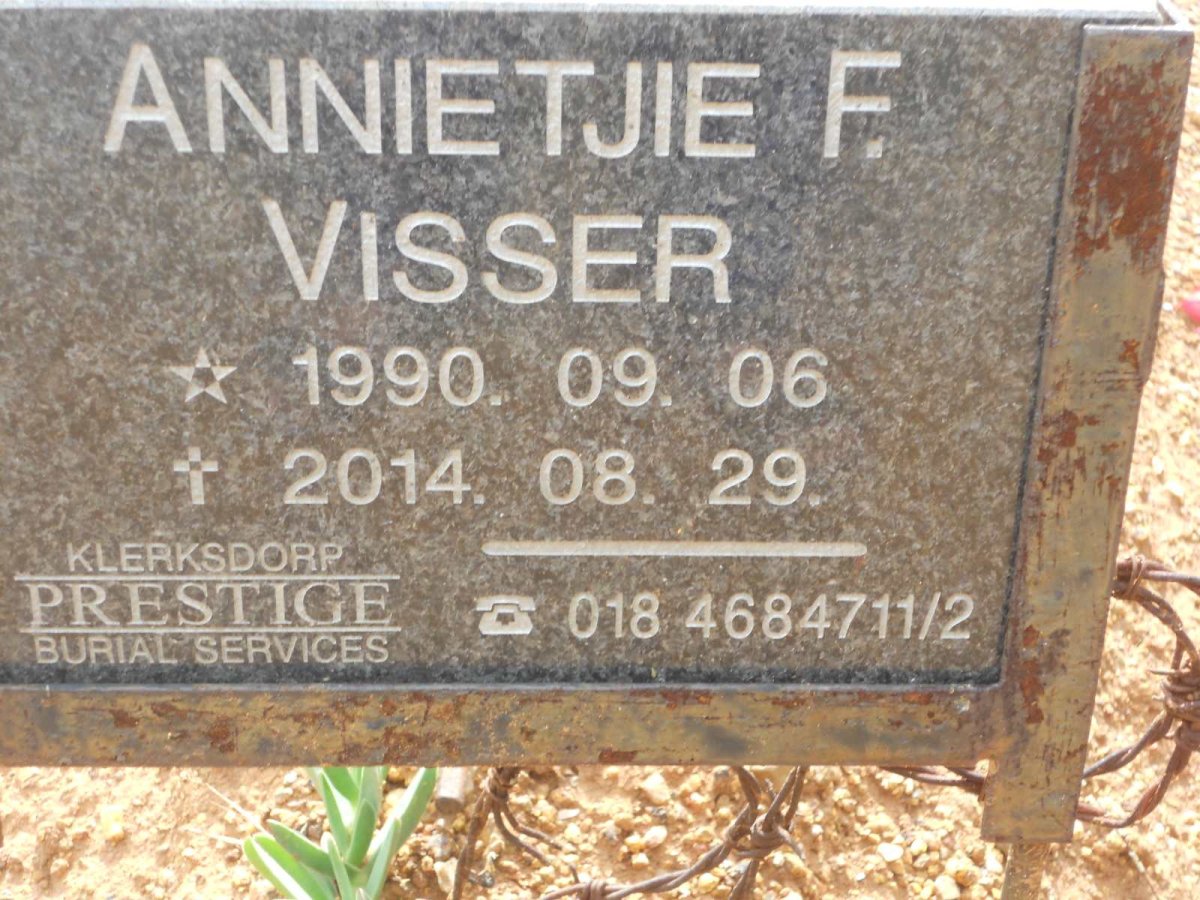 VISSER Annietjie F. 1990-2014