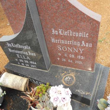 VERMEULEN Sonny 1931-2021 &amp; E.M.S. 1934-2017