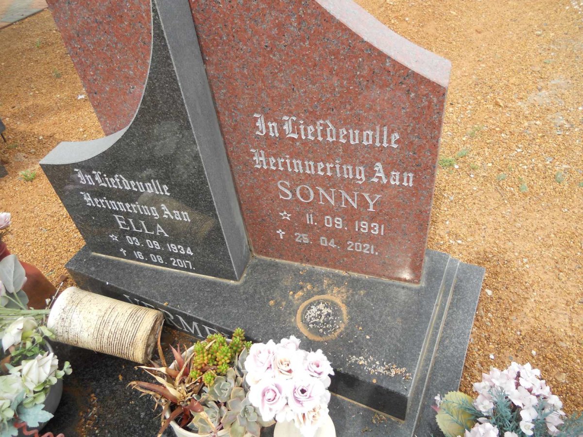 VERMEULEN Sonny 1931-2021 &amp; E.M.S. 1934-2017
