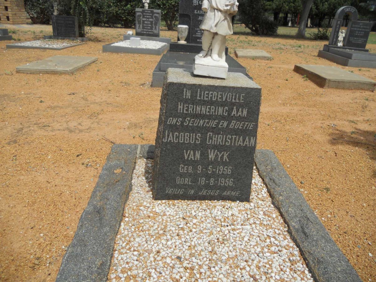 WYK Jacobus Christiaan, van 1956-1956