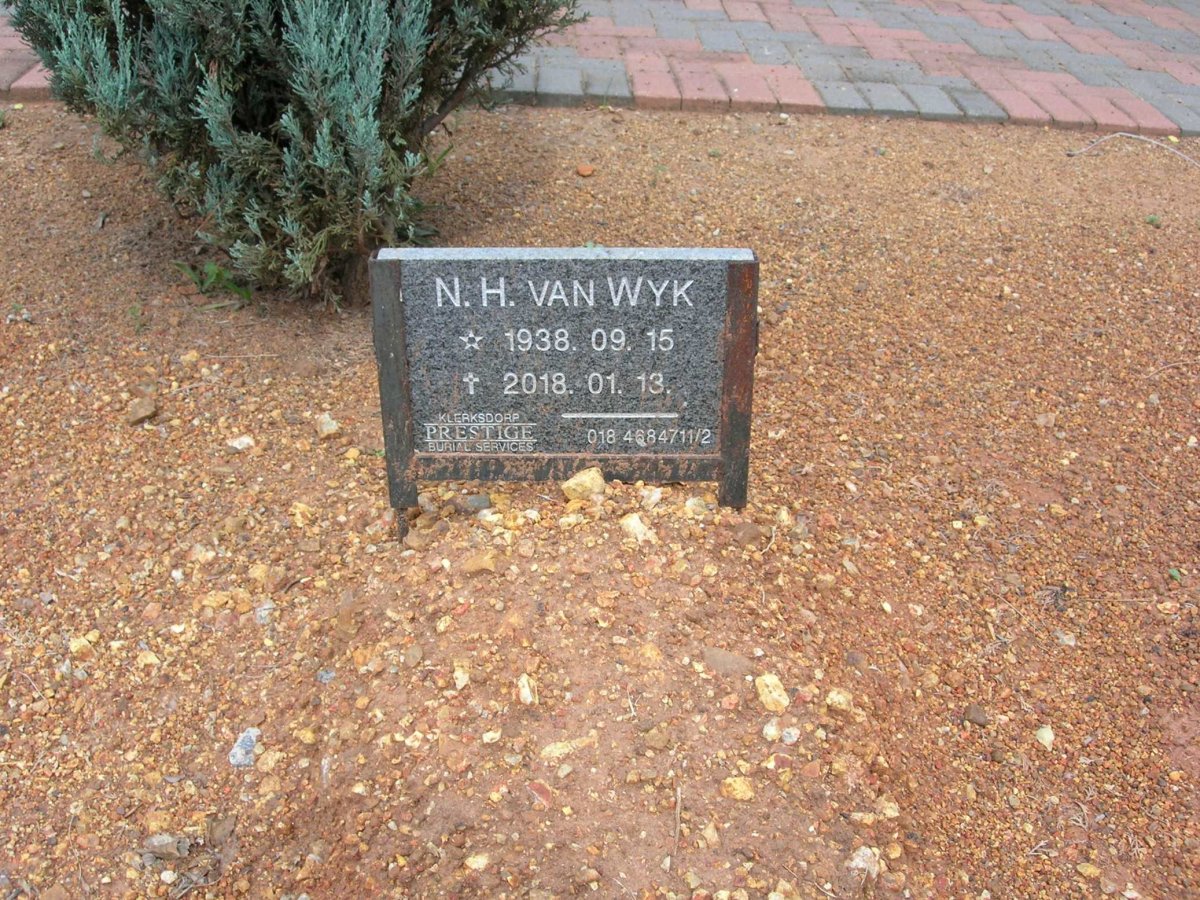 WYK N.H., van 1938-2018