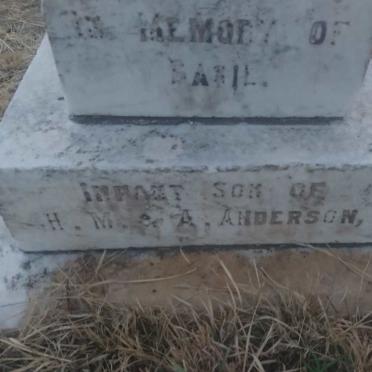 ANDERSON Basil