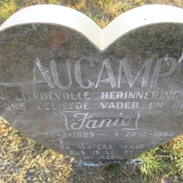 AUCAMP Fanie 1889-1984