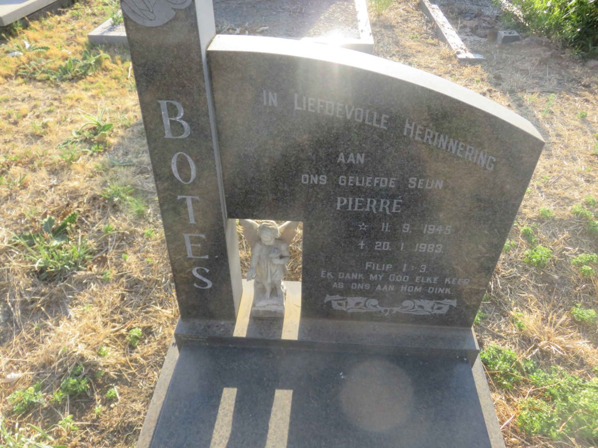 BOTES Pierre 1945-1983
