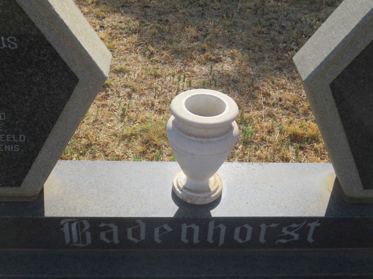 BADENHORST Roelof Lodewikus du Plessis 1910-1977 &amp; Catharina Gertruida 1913-2000