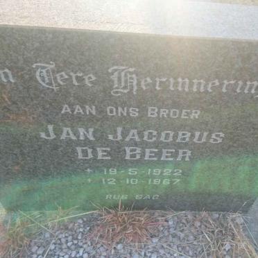 BEER Jan Jacobus, de 1922-1967