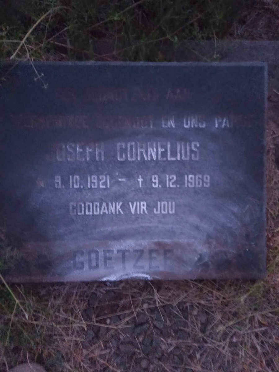 COETZEE Joseph Cornelius 1921-1969