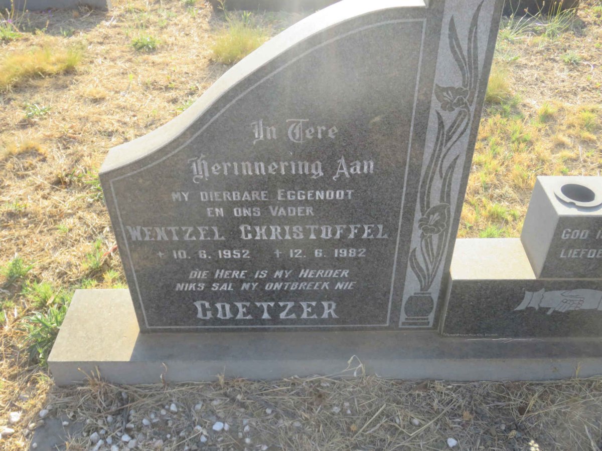COETZER Wentzel Christoffel 1952-1982