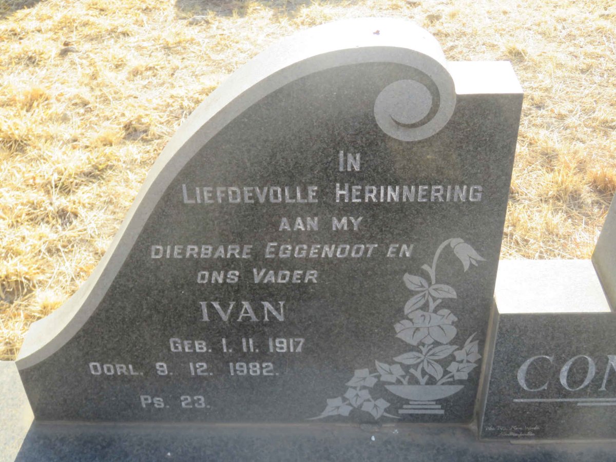 CONRADIE Ivan 1917-1982