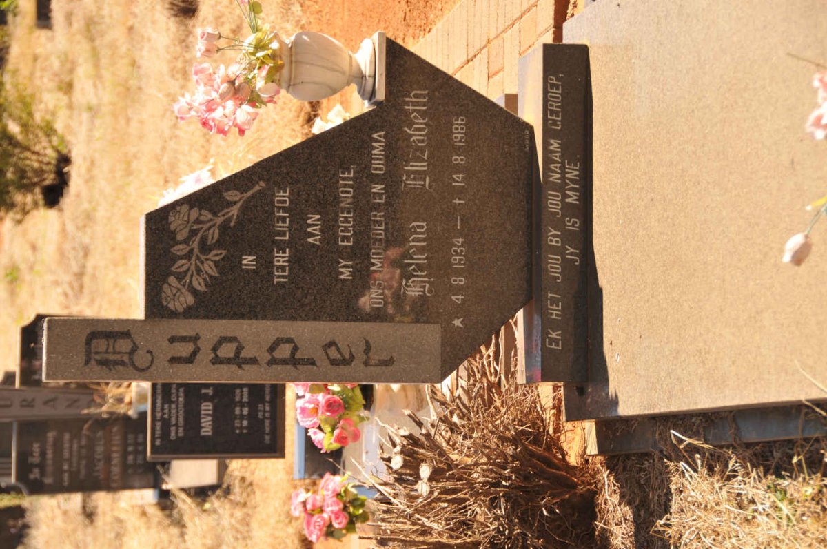 DUPPER Helena Elizabeth 1934-1986