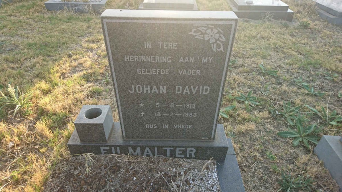 FILMALTER Johan David 1913-1983